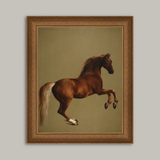 Tablou Canvas Stubbs, George cu rama clasica Whistlejacket, dim. 61 x 51 cm