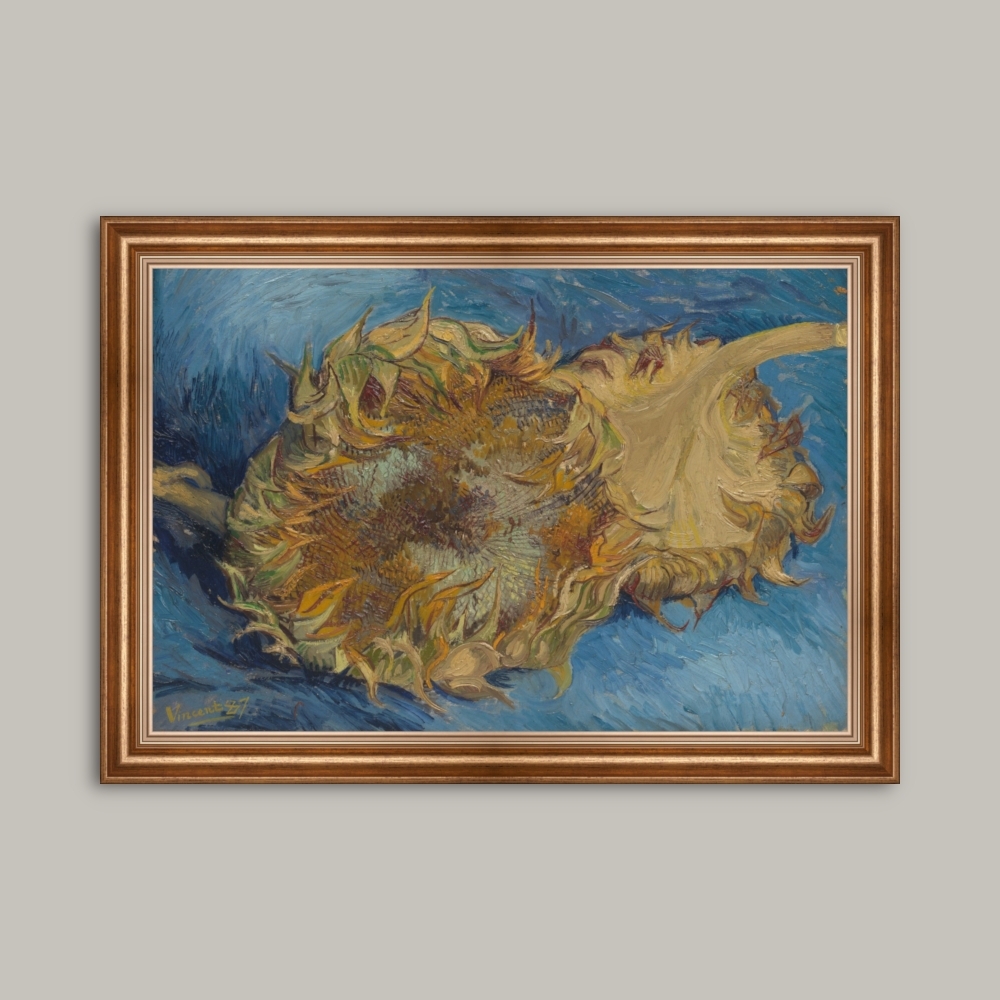 Tablou Canvas Van Gogh, Vincent cu rama clasica Floarea soarelui, dim. 70 x 50 cm