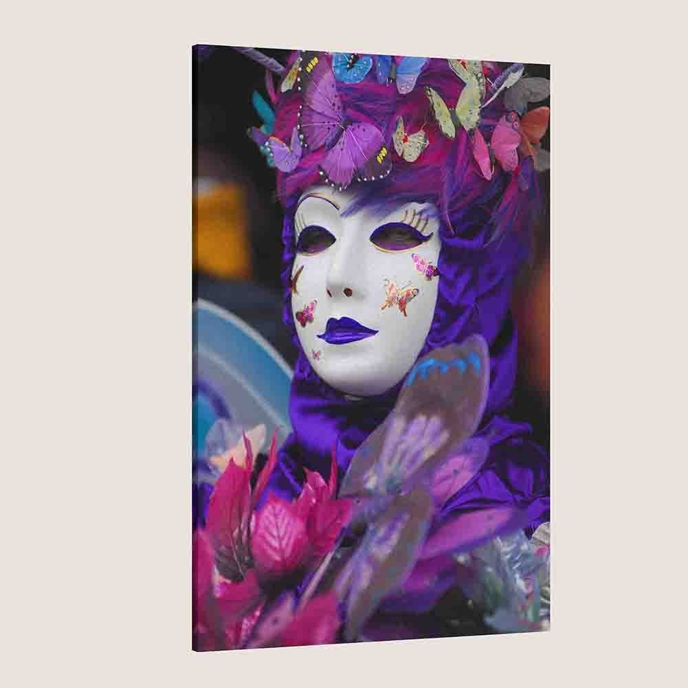 Tablou canvas femei Butterfly Masquerade