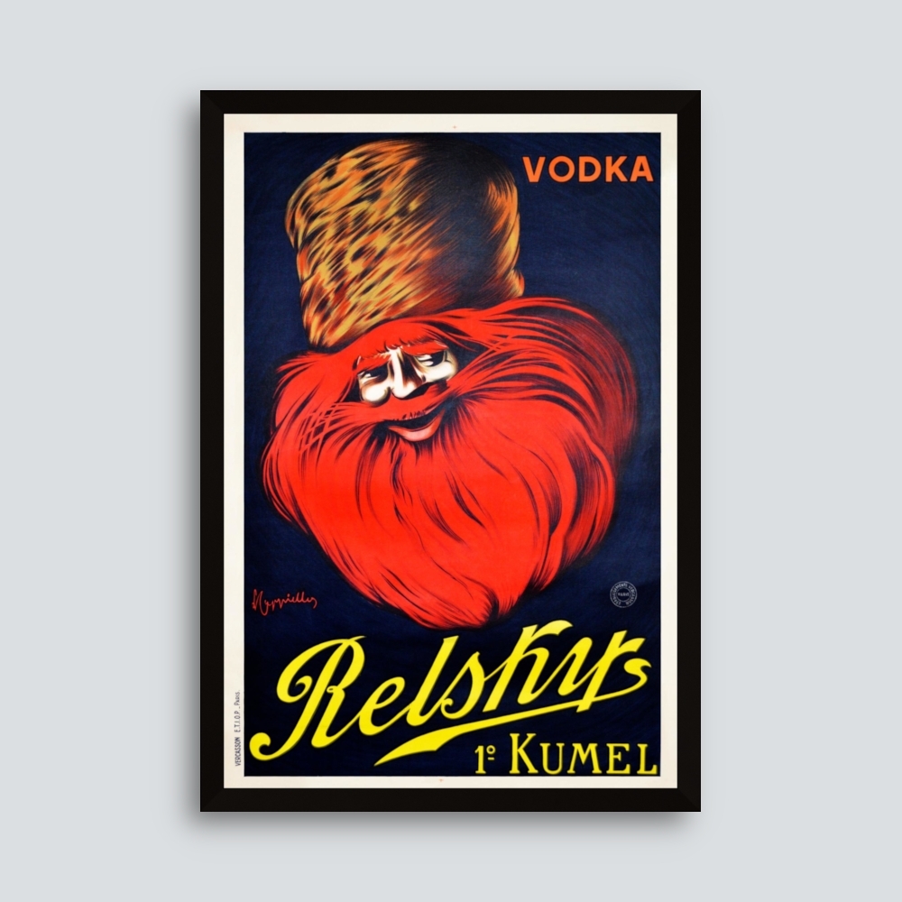 Tablou inramat Relskys Vodka 41 x 58 cm