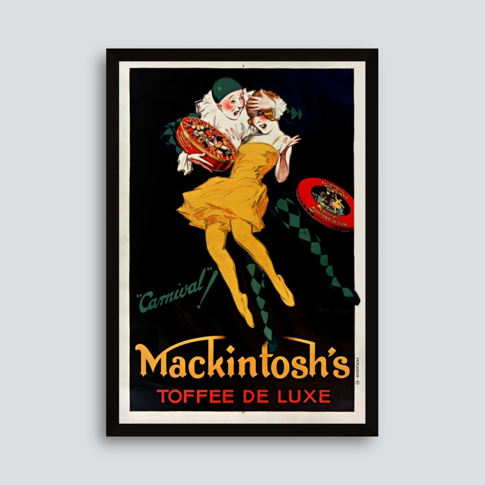 Tablou inramat Carnival ! Mackintosh's, toffee de luxe 41 x 58 cm